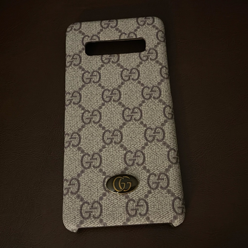 Gucci - GG PVC canvas case for Samsung Galaxy S10. NWOB.